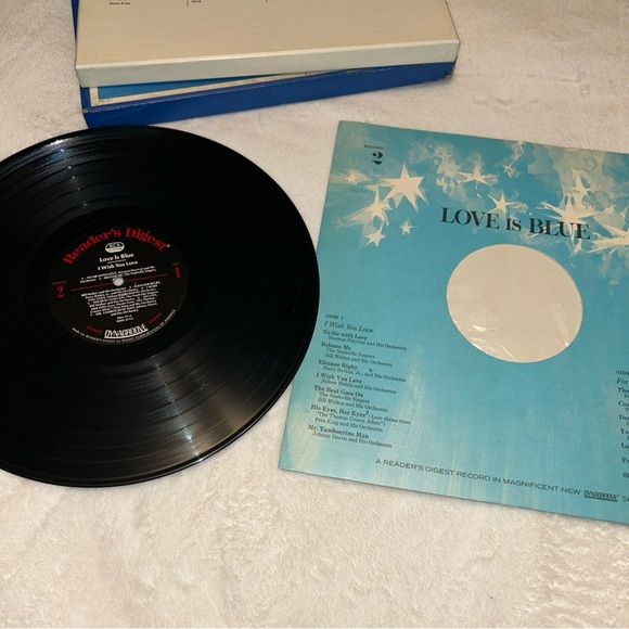 Love is Blue Music in a Mellow Mood 4 LP Record Album Set Reader’s Digest - Picture 5 of 11
